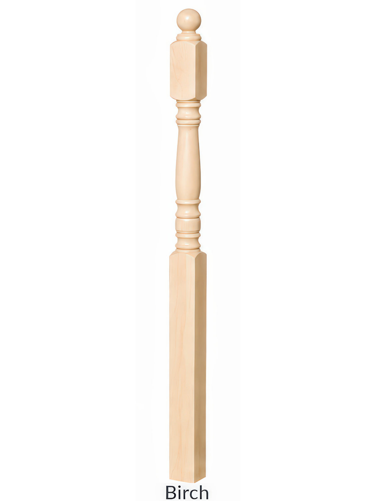 4300 Ball Top Starting Newel Post