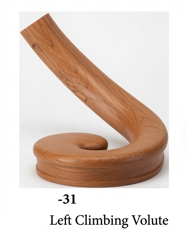 7031 or 7036 Curved-Arm Volutes