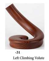 7031 or 7036 Curved-Arm Volutes