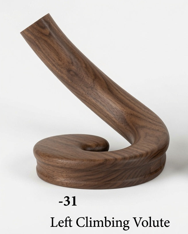 7031 or 7036 Curved-Arm Volutes