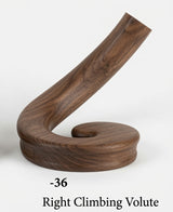7031 or 7036 Curved-Arm Volutes