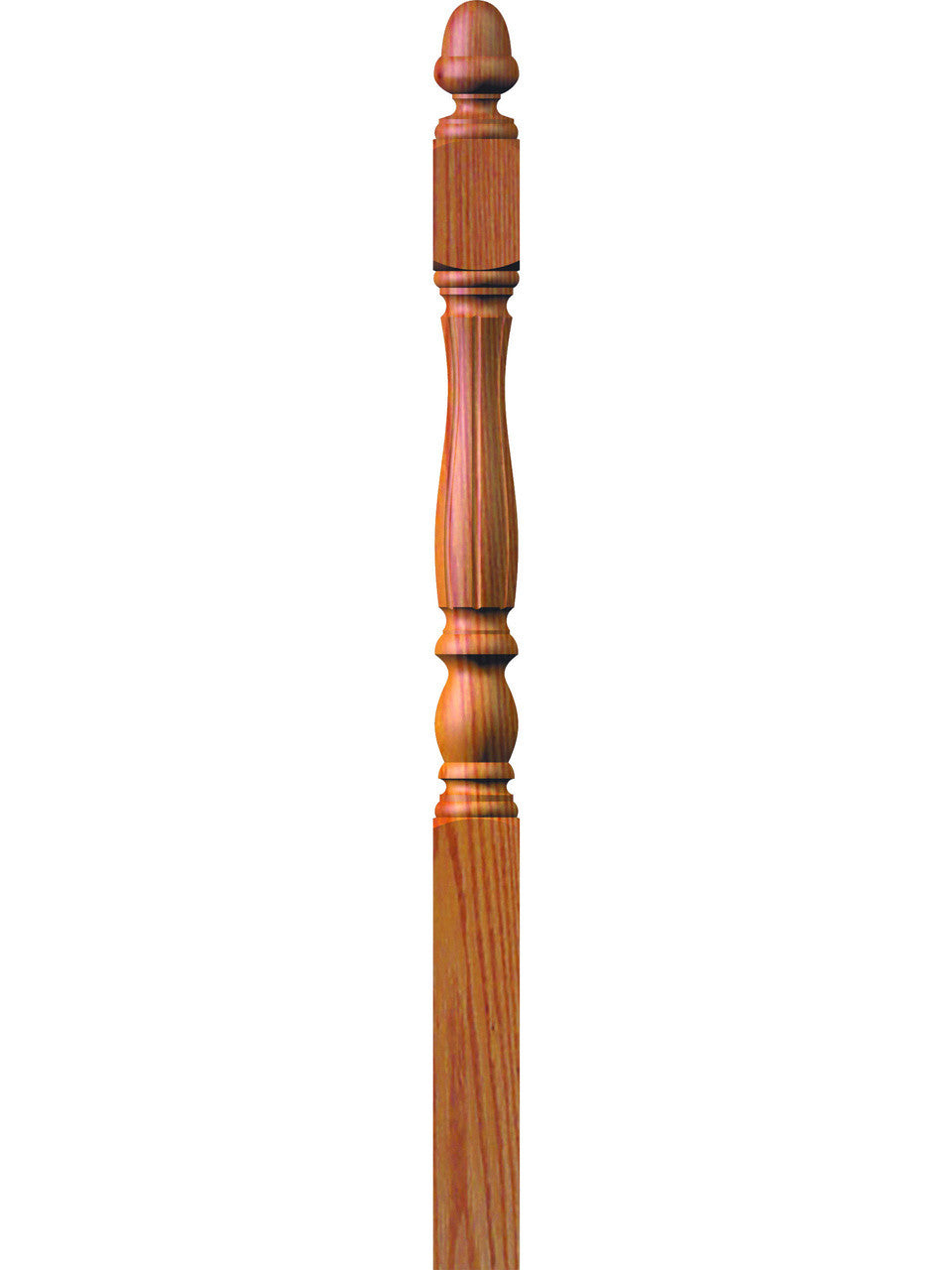 F-4600 Starting Fluted Newel Post