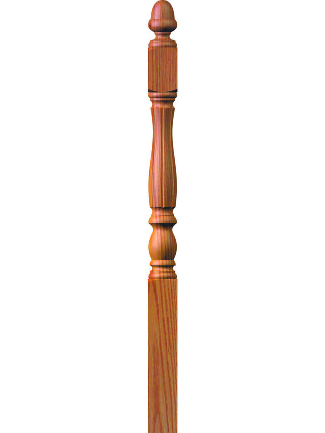 F-4600 Starting Fluted Newel Post