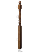 4604 Plain Country Newel Post