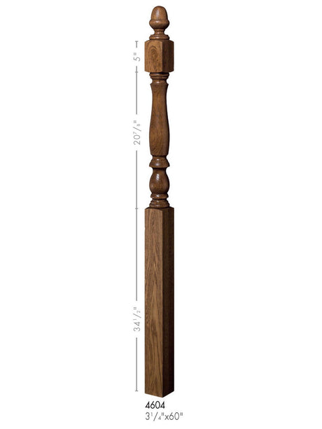 4604 Plain Country Newel Post