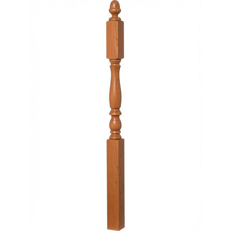 4606 3-1/4" x 60" Country Landing Newel Post, American Cherry