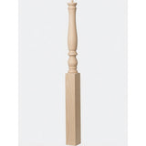 4670 3-1/4" Country Starting Pin Top Newel Post, Ash