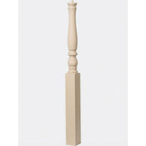 4670 3-1/4" Country Starting Pin Top Newel Post, Birch