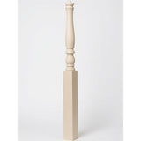 4676 3-1/2" x 60" Plain Country Pin Top Newel Post, Hard Maple