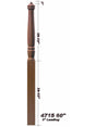 4715 60" Plain Pin Top Landing Georgia Newel Post Dimensional Information