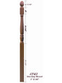 F-4742 Fluted Ball Top Starting Georgia Newel Post