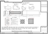 HF-4691 Raised Panel Box Newel CADD Image