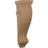 Acanthus Large Jumbo Pilaster Corbel, 8" X 9" X 30" (CORW08X09X30AC)