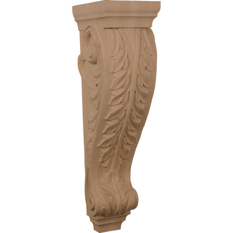 Acanthus Large Jumbo Pilaster Corbel, 8" X 9" X 30" (CORW08X09X30AC)