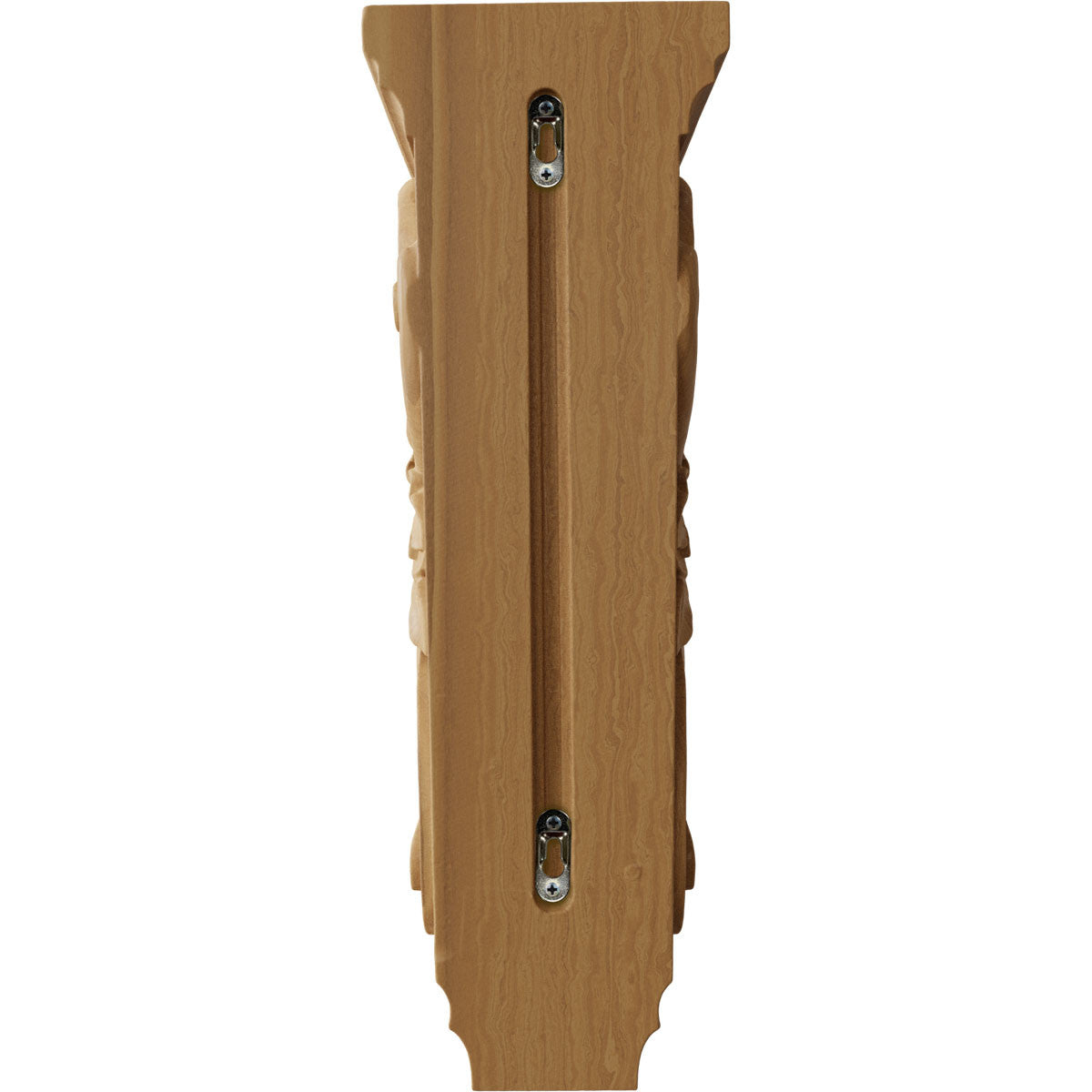 Acanthus Extra Large Pilaster Corbel, 6" X 7 1/2" X 18" (CORW06X08X18AC) Back View