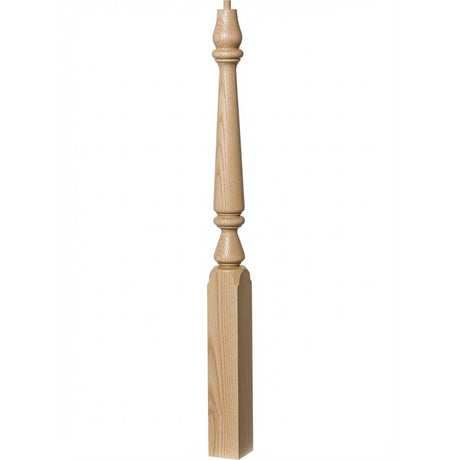 4810 (48") or 4815 (60") Ohio Pin Top Plain Newel Post, Ash