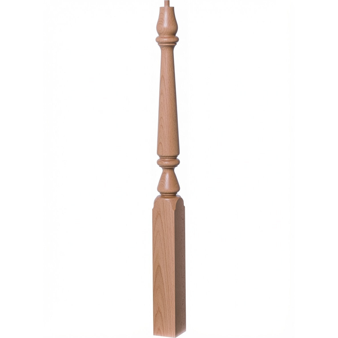 4810 (48") or 4815 (60") Ohio Pin Top Plain Newel Post, Beeh