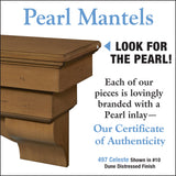 The Celeste Fireplace Mantel Shelf  Dune Promo