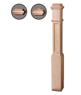 4691-FP Flat Panel Box Newel Post