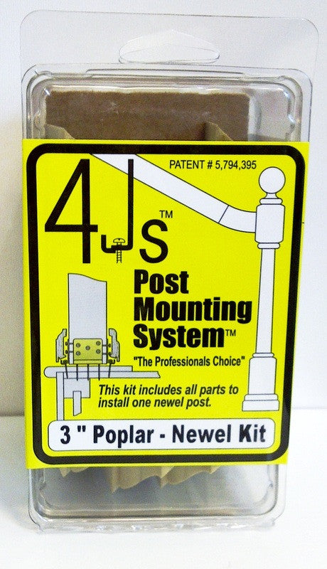 3009 Newel Post Anchor Kit for 3" Newels.