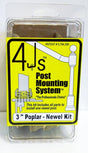 3009 Newel Post Anchor Kit for 3" Newels.