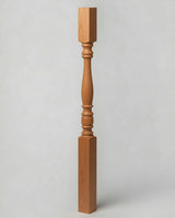 5005 31" Hampton Square Top Baluster, Alder
