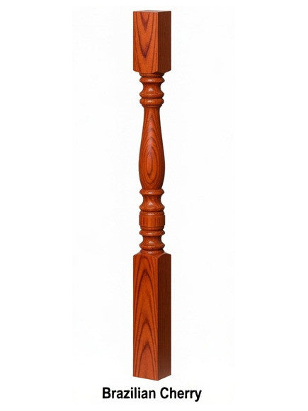5005 31" Hampton Square Top Baluster, Brazilian Cherry