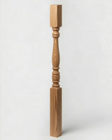 5005 31" Hampton Square Top Baluster, Hickory