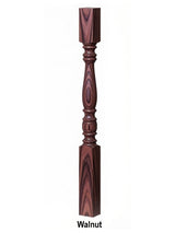5005 31" Hampton Square Top Baluster, Walnut