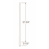 A-5040 1-1/4" x 42" Colonial Long Tapered Baluster Dimensional Information