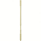 5067 1-1/4" Traditional Square Top Stair Baluster, available in 31", 34", 36", 39", and 42" Lengths, Poplar