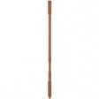 5067 1-1/4" Traditional Square Top Stair Baluster, available in 31", 34", 36", 39", and 42" Lengths, Red Oak