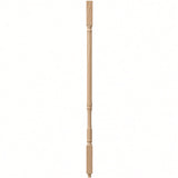 5067 1-1/4" Traditional Square Top Stair Baluster, available in 31", 34", 36", 39", and 42" Lengths, White Oak