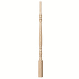 5134 (1-1/4" x 34"),5138 (1-1/4" x 38"), or 5142 (1-1/4" x 42") Hampton Elegant Rise Stair Balusters, Ash