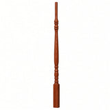 5134 (1-1/4" x 34"),5138 (1-1/4" x 38"), or 5142 (1-1/4" x 42") Hampton Elegant Rise Stair Balusters, Brazilian Cherry