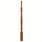 5134 (1-1/4" x 34"),5138 (1-1/4" x 38"), or 5142 (1-1/4" x 42") Hampton Elegant Rise Stair Balusters, Mahogany