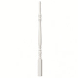 5134 (1-1/4" x 34"),5138 (1-1/4" x 38"), or 5142 (1-1/4" x 42") Hampton Elegant Rise Stair Balusters, Primed or Prefinished White