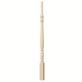 5134 (1-1/4" x 34"),5138 (1-1/4" x 38"), or 5142 (1-1/4" x 42") Hampton Elegant Rise Stair Balusters, Soft Maple