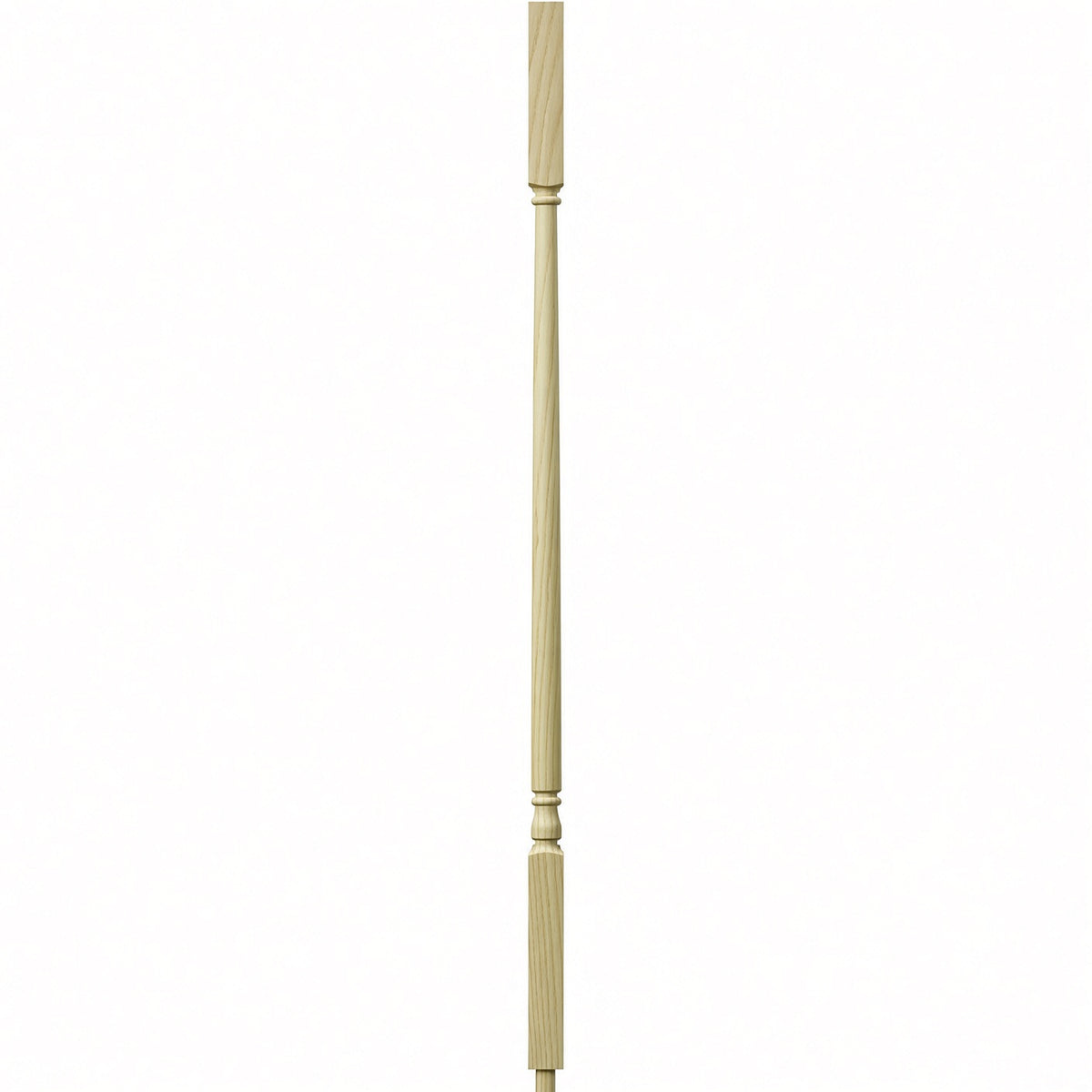 5141 Square Top Colonial Baluster, 1-1/4" x 1-1/4", Available in 31", 34", 36", 39", and 42", Poplar
