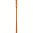 5141 Square Top Colonial Baluster, 1-1/4" x 1-1/4", Available in 31", 34", 36", 39", and 42", Red Oak