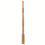 5134 (1-1/4" x 34"),5138 (1-1/4" x 38"), or 5142 (1-1/4" x 42") Hampton Elegant Rise Stair Balusters, Red Oak