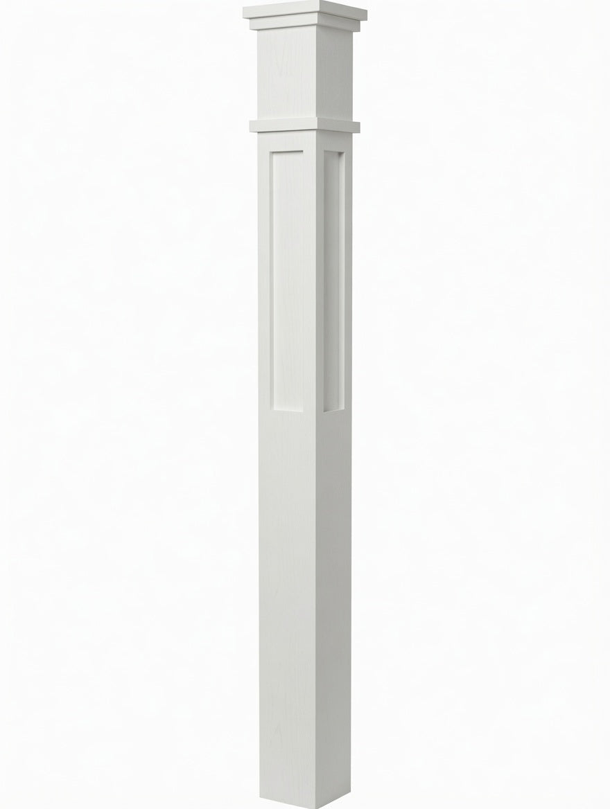 MFP-4075 Actual Flat Panel Box Newels