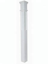 MFP-4375 Actual Flat Panel Box Newel Post
