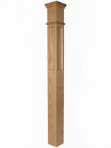 MFP-4375 Actual Flat Panel Box Newel Post