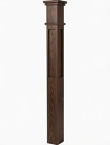 MFP-4375 Actual Flat Panel Box Newel Post