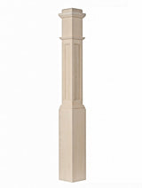 AFP-4091 Actual Flat Panel Box Newel Post