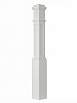AFP-4091 Actual Flat Panel Box Newel Post