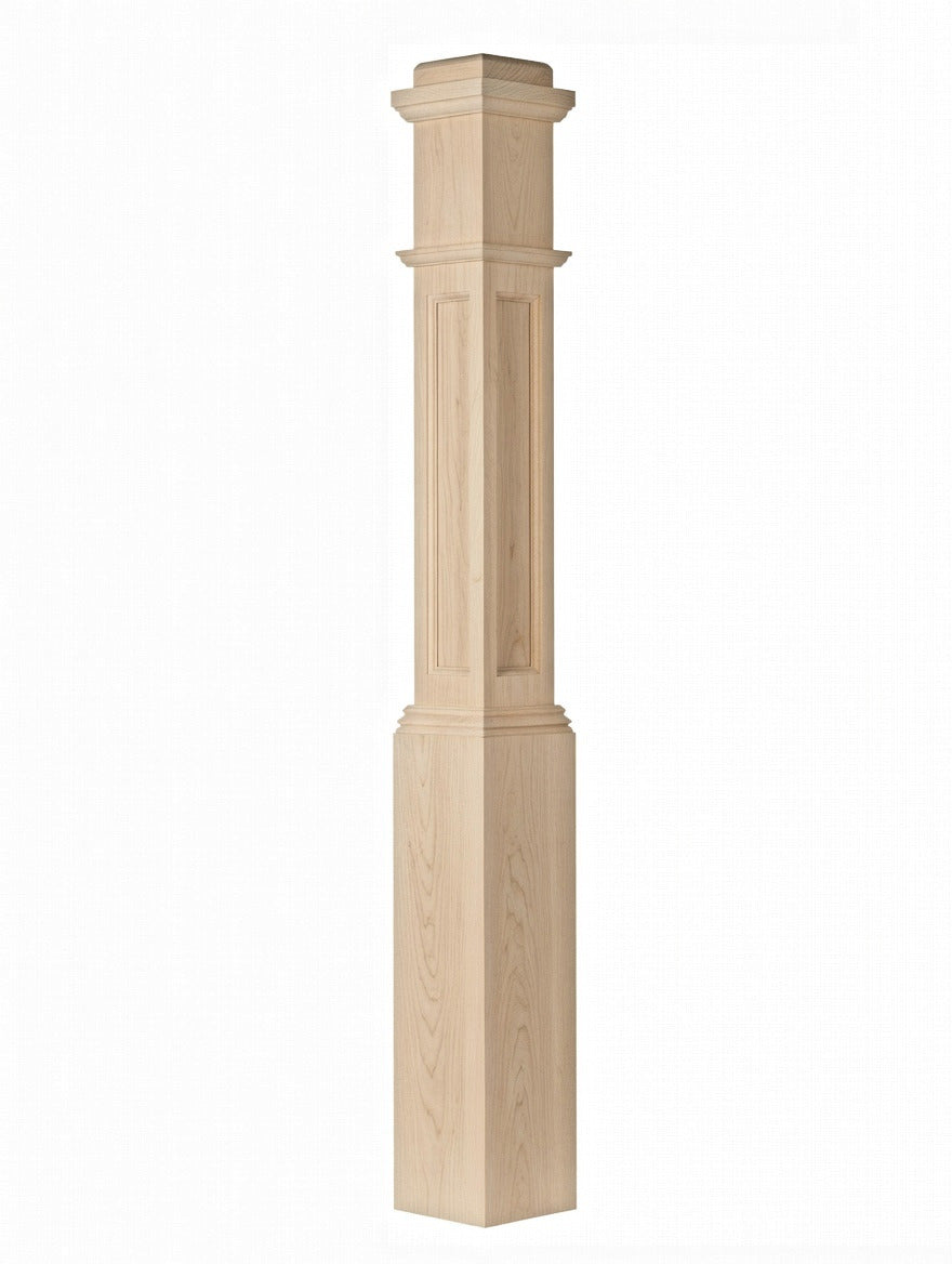 AFP-4091 Actual Flat Panel Box Newel Post
