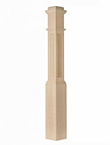AFP-4091 Actual Flat Panel Box Newel Post