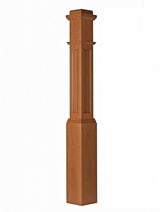 AFP-4091 Actual Flat Panel Box Newel Post